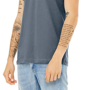 Airlume-Camiseta de algodón peinado y anillo para hombre y mujer, camiseta de manga corta con cuello en V, 100% oz, 4,2 - Product Image 5