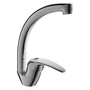 Grifo Mezclador Monomando Cromado Pulido CITY SCARUB1466CR para Fregadero de Cocina - para Idro Bric - Product Image 1