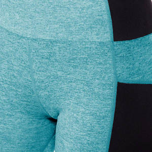 Leggings de gymnastique personnalisés de haute qualité pour femmes Matériau en spandex respirant en couleur unie Fabricant professionnel pour le yoga - Product Image 6