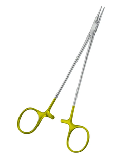 Fórceps de operación quirúrgica de acero inoxidable alemán de 200mm/7,78 pulgadas de la mejor calidad, soporte de aguja Manual recto delicado - Product Image 2