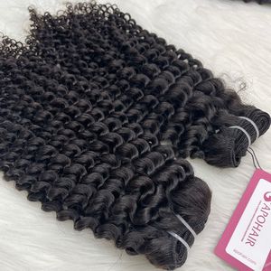 Extensions de cheveux humains vierges vietnamiens Remy, alignées sur les cuticules, couleur naturelle, vague naturelle, clip-in, fournisseur, dentelle noire - Product Image 2