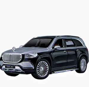 Nuevo Modelo de Auto a Escala 1:24 Maybach Ben GLS600 con Sonido y Luz, Auto de Metal con Retroceso, Juguete, Adorno, Decoración, Modelo de SUV - Product Image 4