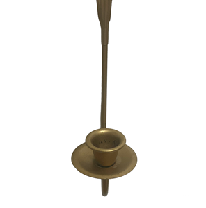 Ensemble de 2 bougeoirs en fer de qualité supérieure en forme personnalisée pour décoration de mariage Design moderne exclusif de qualité supérieure - Product Image 3