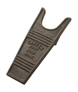 Offre Spéciale personnalisé en <span class=keywords><strong>fonte</strong></span> rustique <span class=keywords><strong>botte</strong></span> Jack Heavy Duty métal chaussure Cowboy <span class=keywords><strong>botte</strong></span> dissolvant - Product Image 3