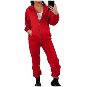 Survêtements à manches longues de dernière conception OEM pour femmes décontracté Yoga Street Wear étiquette tissée sur tissu polaire taille XL Logo personnalisé - Product Image 6