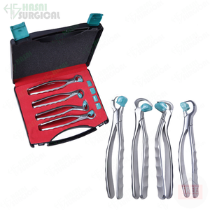 Pinces d'extraction dentaire Ensemble dentaire atraumatique molaire APPROUVÉ ISO CE Produits de qualité supérieure en acier inoxydable - Product Image 4