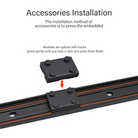 Projecteurs LED sur rail ultra-minces modernes 48V DC, corps en aluminium, montage en surface, système d'éclairage sur rail magnétique fin
