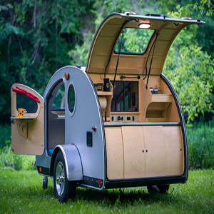 Nhà máy chuyên nghiệp sợi thủy tinh Teardrop cắm trại Úc Pop Up offroad Motorhome <span class=keywords><strong>RV</strong></span> cắm trại Caravan Trailer du lịch - Product Image 6