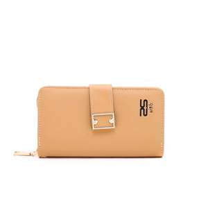 Sacs et étuis à cosmétiques portefeuille Beige Casual P70804 - Product Image 3