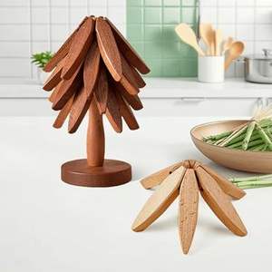 Wooden <b>Table</b> <b>Protection</b> Coasters - Product Image 1