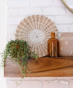 Plato Decorativo de Pared Tejido a Mano con Hierba Marina para Decoración Boho, Estilo Rústico y Proyectos de Resorts en Vietnam - Product Image 4