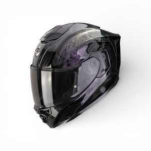 Casco Integrale per Moto Scorpion EXO-1500 AIR, Design Retrò Predator con Doppia Visiera Ribaltabile, Guscio in PC, Nuovo - Product Image 1