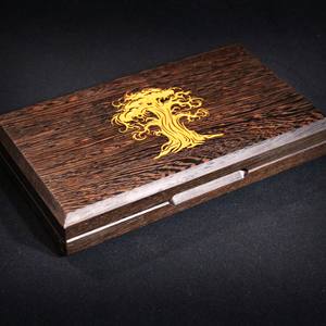 <b>Small</b> Unfinished Wooden Box <b>with</b> <b>Lid</b> Gifts & Crafts Wooden <b>Boxes</b> Wall Signs Made In India - Product Image 4