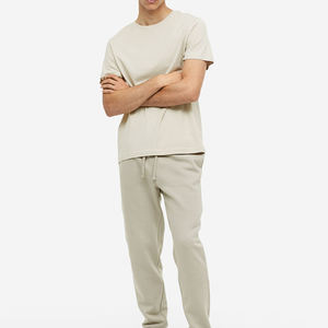 Camisetas informales para hombre, 100% algodón, estampado personalizado, colores sólidos, ajuste de gran tamaño, manga corta, último diseño de punto de alta calidad - Product Image 6