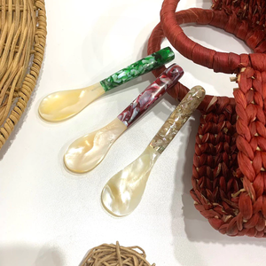 Handmade Pearl Inlay Spoon from Vietnam Premium <b>Shell</b> Utensil for Luxury Dining & Custom Hospitality Orders - Product Image 5