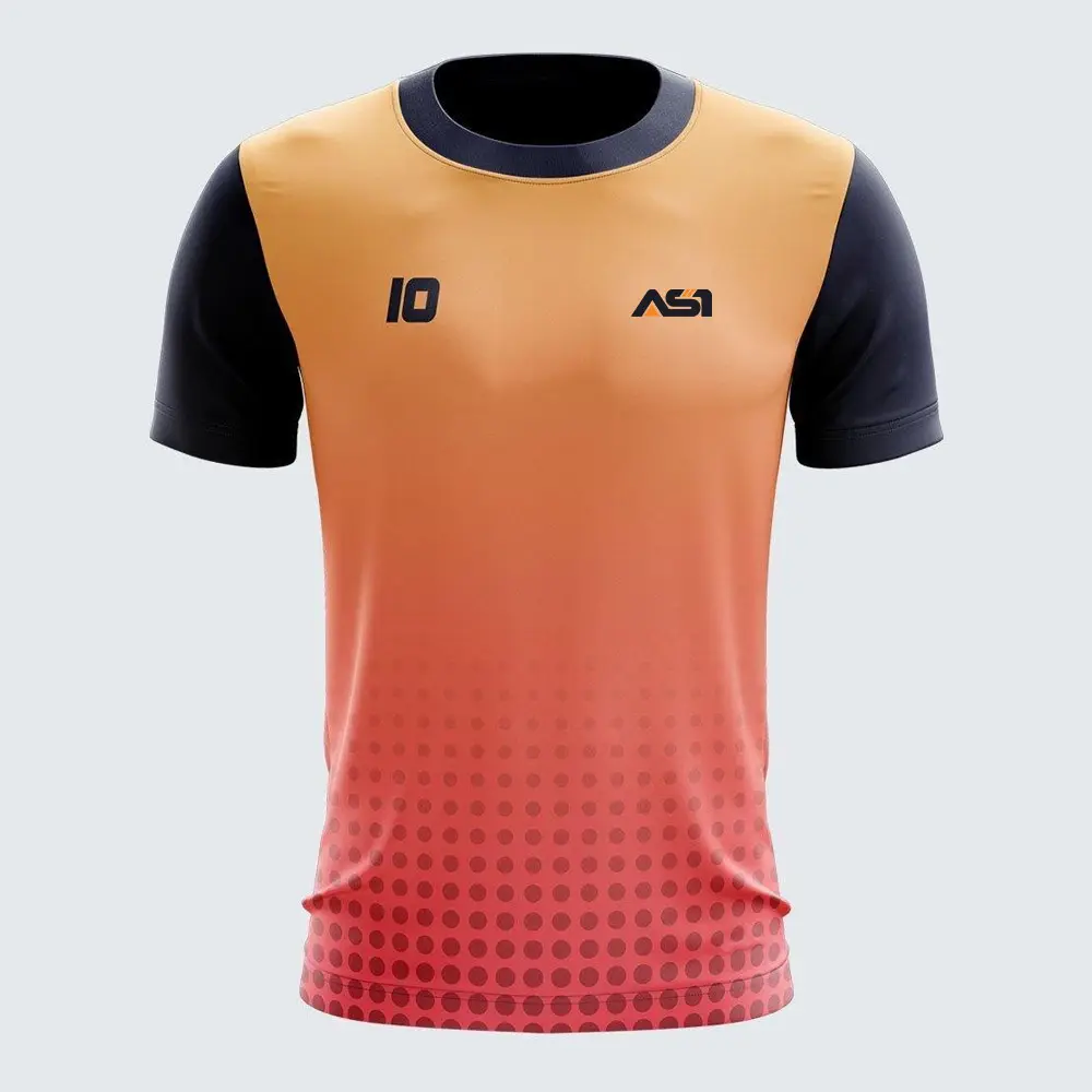 Camiseta de entrenamiento de fútbol de alta calidad Diseño de sublimación personalizado Elección de jugadores de todos los niveles Camiseta de fútbol de poliéster 100% en OEM