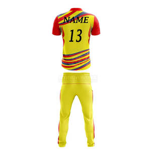 Uniforme de Cricket de Entrenamiento, MOQ Bajo, Hecho de Poliéster, Uniforme de Cricket Personalizado, Uniforme de Cricket de Talla Personalizada - Product Image 2