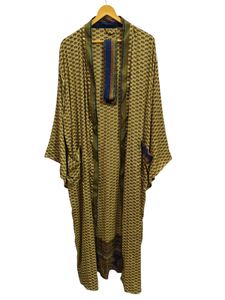 Kimono de seda para mujer, ropa de noche para mujer, bata larga, kimono Sari de seda reciclada vintage indio con estampado floral, - Product Image 6