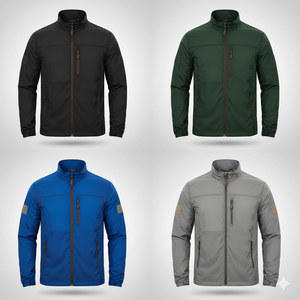 Men's Slim Thin Lightweight Breathable <b>Waterproof</b> Summer Bomber Jacket Hood Zipper Formal Outdoor <b>Sunscreen</b> Mountaineering - Product Image 3