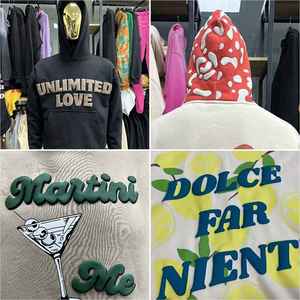 เสื้อฮู้ดดี้ผู้ชาย พิมพ์ลายพัฟฟ์ สั่งทำได้ ผ้าฝ้ายฟลีซ ทรงปกติ บุซับในสำหรับฤดูหนาว ขายส่ง เสื้อผ้าลำลอง สตรีทแวร์ แฟชั่นออกกำลังกาย - Product Image 5