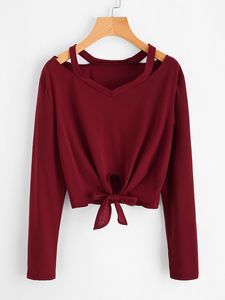 High Quality Cotton High Waist Joggers Fashion Casual Sports Wear Sweatshirt Crop Tops <b>Hoodie</b> Custom <b>Women</b> <b>Red</b> Stylish Hoodies - Product Image 4