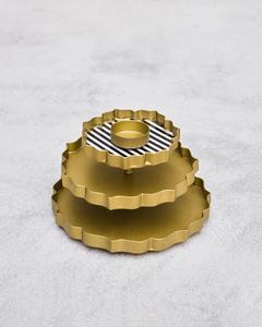 Portavelas de metal único de hormigón Tarro de centro de mesa de boda festivo con ocasión de Pascua - Product Image 2