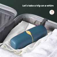 Gobelet de voyage pour brosse à dents, portable, avec compartiment séparé pour dentifrice, gobelet de salle de bain, étui de voyage pour brosse à dents