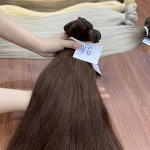 Couleur Trame Cheveux avec Top À La Mode Couleur Vietnamien Extension De Cheveux Humains Double Dessiné Cheveux Prêt à Expédier - Product Image 1