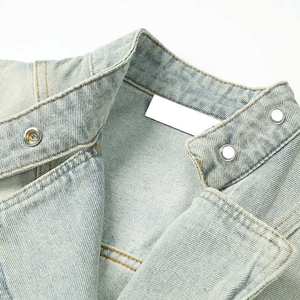 แจ็กเก็ตยีนส์สำหรับผู้หญิงแจ็กเก็ตยีนส์สีดำ2025 - Product Image 3