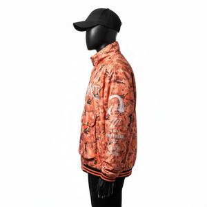 Veste coupe-vent pour homme en polyester imperméable 120 GSM avec panneau frontal et logo personnalisé par transfert thermique Veste coupe-vent pour homme - Product Image 5