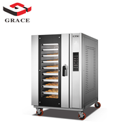 Équipement de boulangerie commerciale GRACE Ligne complète de production de baguettes françaises Mélangeur de pâte Diviseur Moulder Proofer Four Farine Maïs