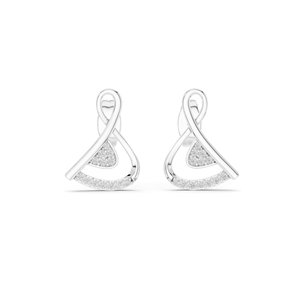 Pendientes de Diamantes de Laboratorio, 0.126 CT, Claridad VVS-VS EF, Diamantes CVD, Disponibles en Oro de 18K, 14K, 10K y Plata 925, Oro Rosa, Amarillo - Product Image 1