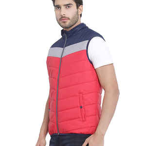 Gilet pour hommes vente en gros vestes légères réversibles duvet de canard gilet bouffant personnalisé pour les hommes formel tenue décontractée gilet costume - Product Image 2