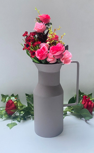Offre spéciale, décoration de mariage en métal, vase à fleurs en gros, décoration d'hôtel à domicile, revêtement en poudre, logo personnalisé fait à la main - Product Image 2