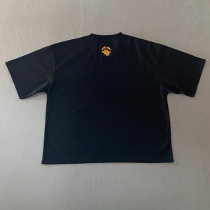 Geo Brothers Co Nouveau T-shirt uni coupe courte et carrée, oversize à épaules tombantes, 240 g/m² Coton/Fibre de bambou, Vente en gros - Product Image 2