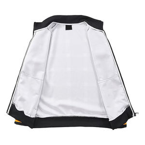 Ensemble de survêtement en polyester pour homme, fermeture éclair, respirant, athlétique, jogging, décontracté, salle de sport, fitness, entraînement - Product Image 4