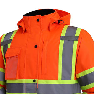 Diseño personalizado de calidad superior de los hombres chaquetas de trabajo al por mayor mejor personalizado transpirable hombres chaquetas de seguridad para la venta en línea - Product Image 3