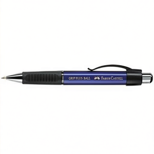 Bolígrafo Faber-Castell GRIP PLUS BALL de 0.5 mm, Azul Marino, Resistente a la Humedad, Herramienta de Escritura de Alta Calidad - Product Image 2