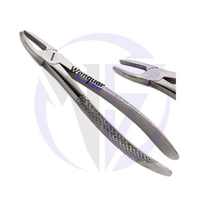 Fig.1 Fórceps de extracción dental Instrumentos quirúrgicos para extracción de dientes centrales superiores y caninos Acero inoxidable Directo de fábrica - Product Image 4