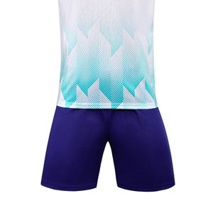 Diseño personalizado y logotipos poliéster transpirable sublimación fútbol Jersey Kits equipo personalizado ropa deportiva uniforme de fútbol de los hombres - Product Image 2