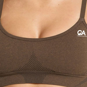 Sujetador deportivo para mujer, nuevo estilo, más vendido, ligero, transpirable, gran oferta, hecho en fábrica, sujetadores deportivos con logotipo personalizado para entrenamiento - Product Image 3