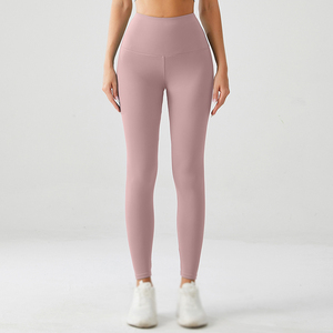 Wholesale Women's Fitness Running Yoga <b>Leggings</b> High Stretch Mid Waist Eco-Friendly Breathable 2025 New Gym Lifting <b>Leggings</b> - Product Image 2