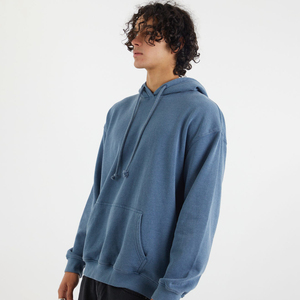 เสื้อสเวตเตอร์ผ้าฟลีซผ้าฝ้าย100% ของผู้ชายเสื้อ450 GSM โอเวอร์ไซส์พิมพ์ลายวินเทจ XS สำหรับฤดูหนาว - Product Image 6