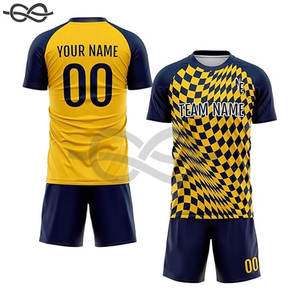 Camiseta de fútbol personalizada original al por mayor, camiseta de fútbol por sublimación transpirable, camiseta de fútbol hecha - Product Image 2