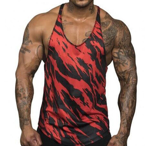 Débardeur Homme Personnalisé en Coton, Gilet de Sport Respirant à Séchage Rapide pour Musculation et Fitness, Grande Taille - Product Image 1