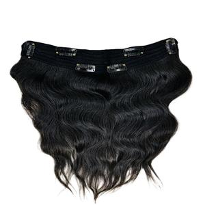 Suministro al por mayor de extensiones de cabello humano natural virgen indio al mejor precio del proveedor de la India - Product Image 2