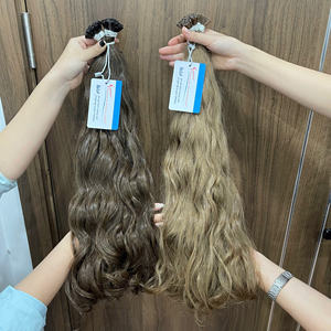 MEJOR OFERTA: Cabello de queratina de punta plana de alta calidad, cabello virgen 100% de doble estirado de fábrica confiable - Product Image 5