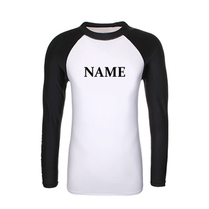 Secado rápido Upf 50 Sublimación Impreso Logo Trajes de baño Swim Rash Guard Bjj Surf Rash Guard Manga larga Quick Dry Rash Guard - Product Image 2