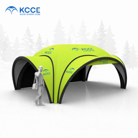 KCCE 5m 6m 7m Livraison Rapide Tente Gonflable Étanche pour Événements et Fêtes, Dôme Publicitaire, Tonnelle Gonflable Extérieure