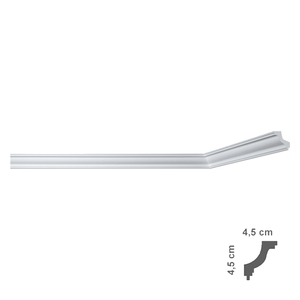 Decorative Corner For <b>Ceiling</b> Mod. I703 - 45x45 Mm - Product Image 1